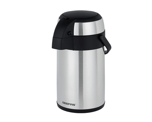 THERMOS GEEPAS 3,5L GVF5263 NOIR/INOX