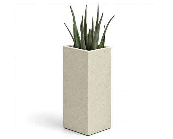 VASE DE DECORATION REF 21-1097C BEIGE 34X30X60