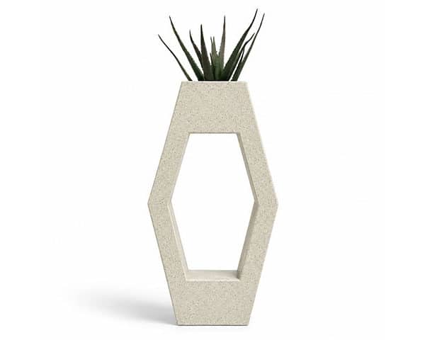 VASE DE DECORATION REF 21-1100D BEIGE 60*25*120