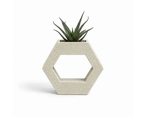 VASE DE DECORATION REF 21-1100F BEIGE 60*25*60