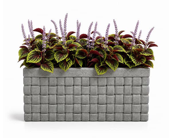 MASTEROFFICE 17 VASE DE DECORATION REF 21-1121 GRIS 80X26X27