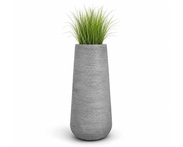VASE DE DECORATION REF XK-8230A GRIS/BEIGE 50X50X120