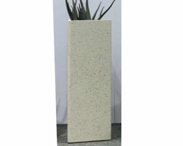 VASE DE DECORATION FLEURS REF 21-1097A BEIGE 34X30X120