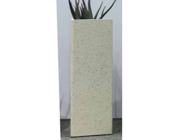 VASE DE DECORATION FLEURS REF 21-1097A BEIGE 34X30X120