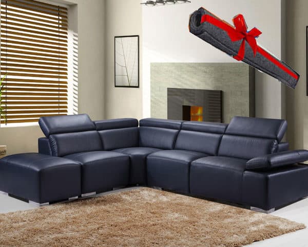 MASTEROFFICE 19 salon angle en cuir