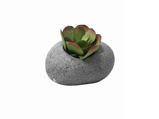 VASE DE DECORATION REF XK-8193D GRIS 40X30X19