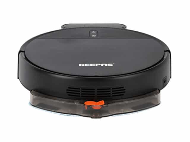 ASPIRATEUR ROBOT RECHARGEABLE 2EN1 GEEPAS GRVC19056 NOIR