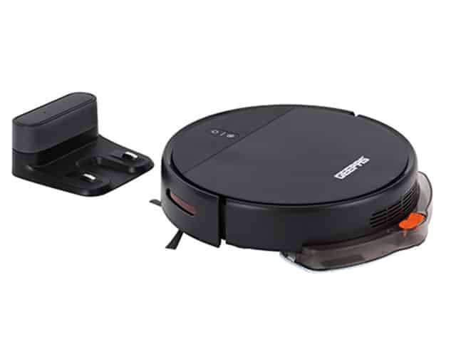 ASPIRATEUR ROBOT RECHARGEABLE 2EN1 GEEPAS GRVC19056 NOIR