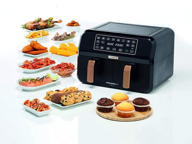 AIR FRYER KENWOOD HFP70 8L/3,4KG COULEUR NOIR GOLD