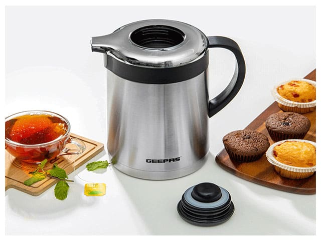 THERMOS GEEPAS 1L GVF27015 NOIR-INOX