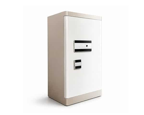 COFFRE FORT 40 KGS REF LH-40-1 COULEUR BEIGE/GRIS/NOIR/ 45X43X39