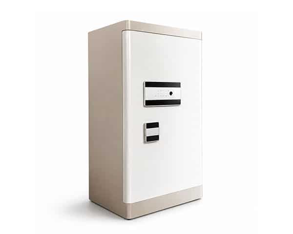COFFRE FORT 70 KGS REF LH-70-1 COULEUR BEIGE/GRIS/NOIR 73X43X46