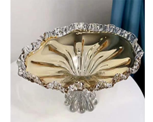 VASE DE DECORATION REF 23 COULEUR DORE