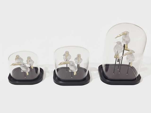 VASE DE DECORATION SET DE 3 PCS REF 59A 59B 59C ARGENTE /NOIR /DORE Z