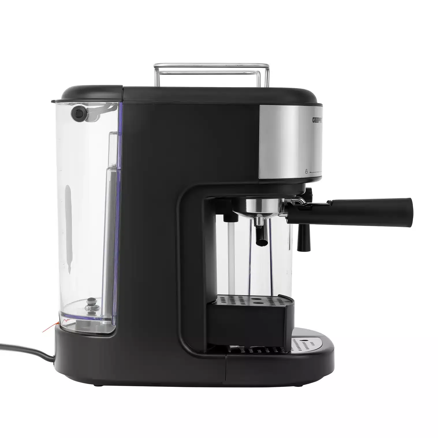 MACHINE A CAFE ESPRESSO 1,5 LITRES GEEPAS GCM1215SA NOIR/SILVER