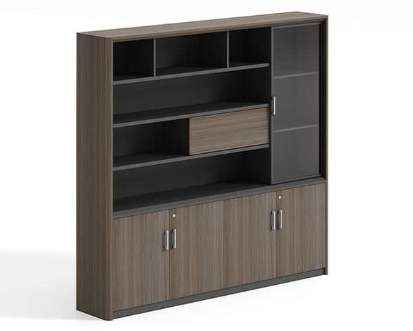 MEUBLE DE RANGEMENT HAUT OZ 3149-18 1800*400*2000 M8059 / GRAY