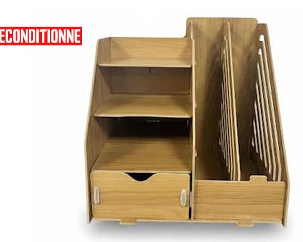 ORGANISEUR DE BUREAU EN BOIS ZM2007 RECOND