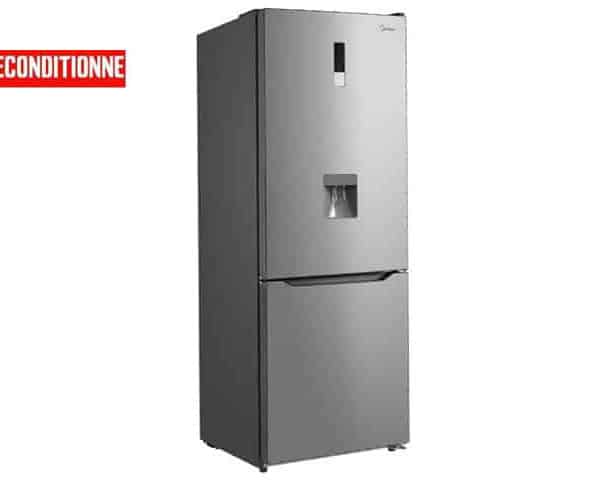 REFRIGERATEUR COMBINE 403L MIDEA MRDB424FG 3T DIS GRI 59X63X188 RECON
