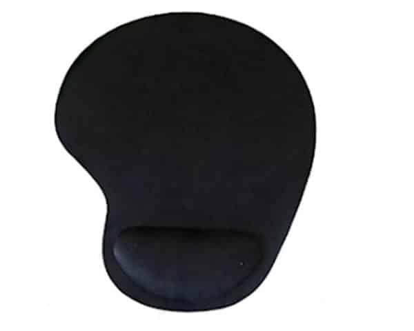 TAPIS SOURIS ERGONOMIQUE EN GEL NOIR F-02