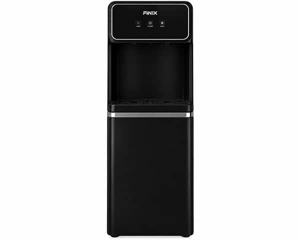 FONTAINE A EAU FINIX AVEC FRIGO FIN-871 SILVER/NOIR 350x370x1080MM