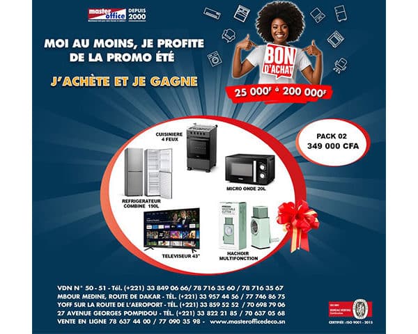 PACK FRIGO COMBINE+CUISINIERE+MICRO ONDE+TELEV 43+HACHOIR MULTIFONC Z