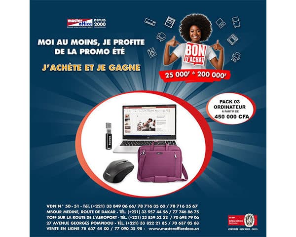 PACK INFORMATIQUE N°3 PROMO ETE 2026