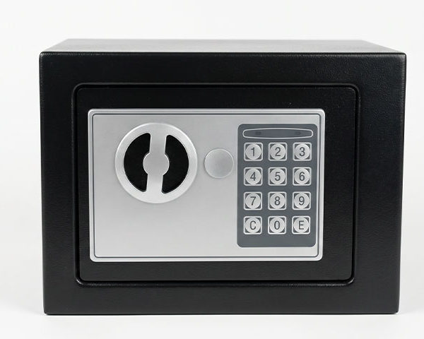 COFFRE FORT MINI REF E17/F040 COULEUR NOIR