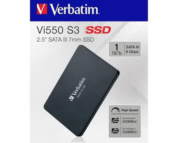 DISQUE DUR INTERNE SATA 1To SSD VERBATIM