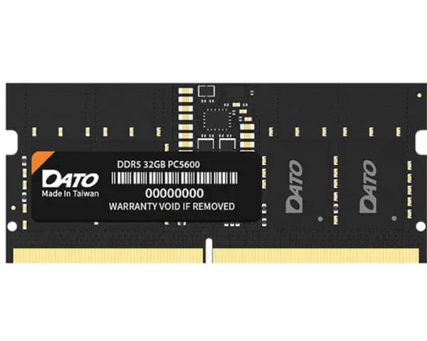 BARRETTE MEMOIRE 32GB DDR5 POUR ORDINATEUR PORTABLE