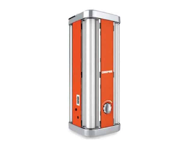 LAMPE LED SOLAIRE/RECHARGEABLE GE5595 ORANGE/BLANC