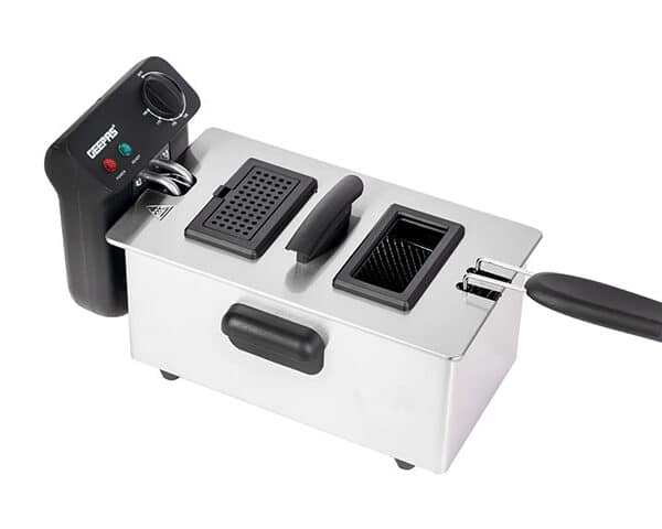 FRITEUSE GEEPAS NOIR/INOX 3 LITRES GDF36015